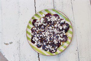 Beetroots with Feta and Oregano
